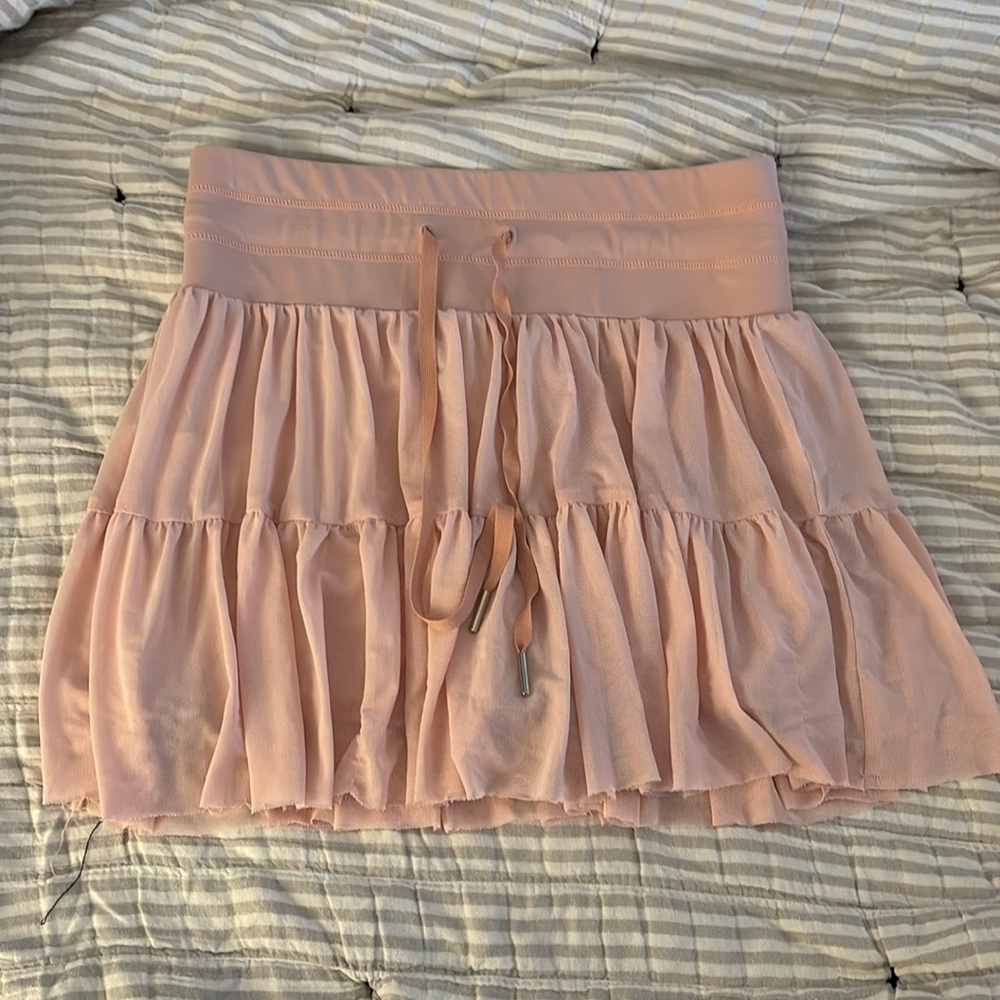 Ballerina workout skirt with shorts size large